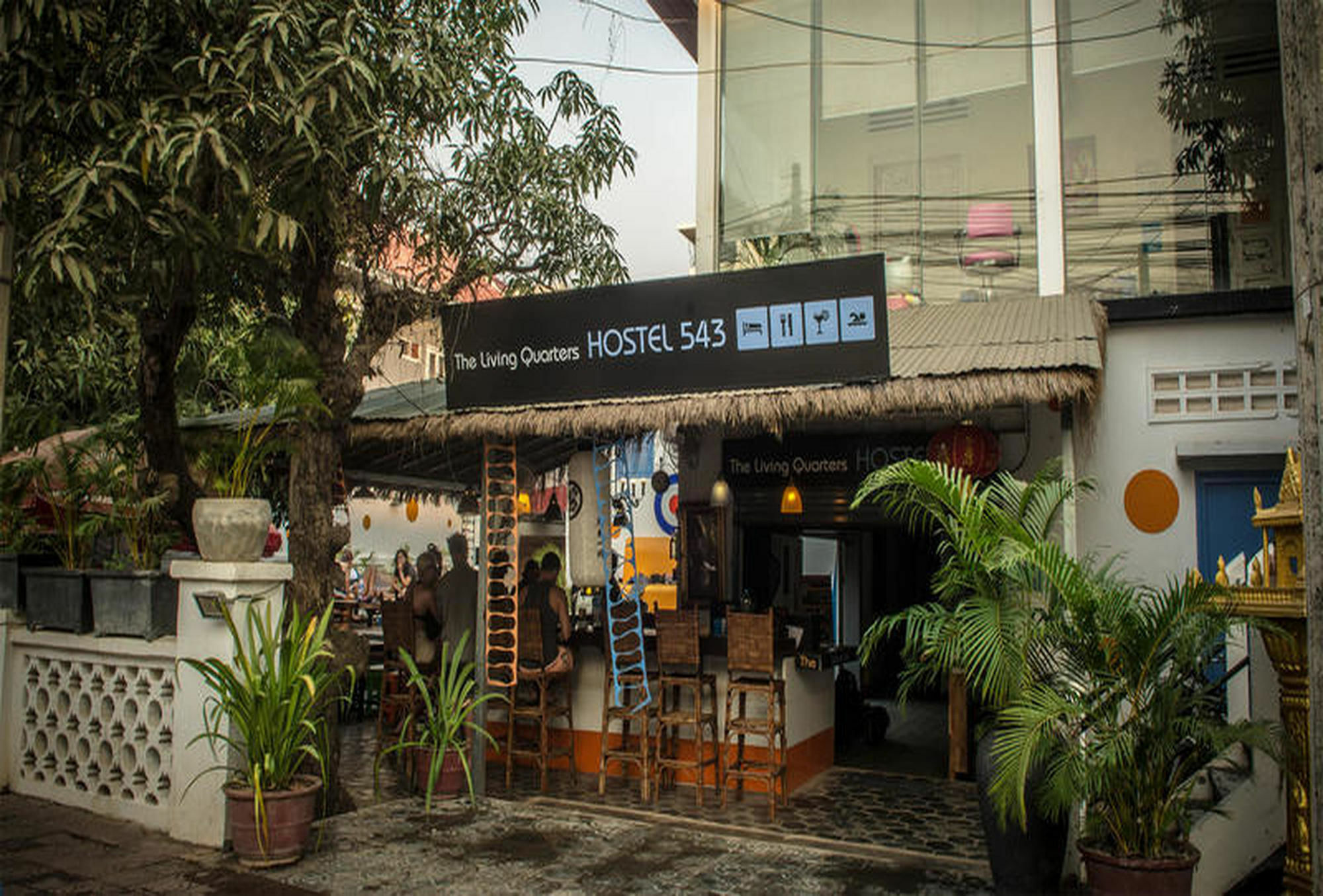 The Living Quarters Hostel 543 暹粒 外观 照片
